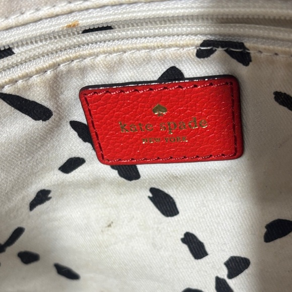 Kate Spade Cherry Red Satchel - Picture 11 of 16